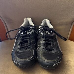 Puma Kids Black and Gray Sneakers